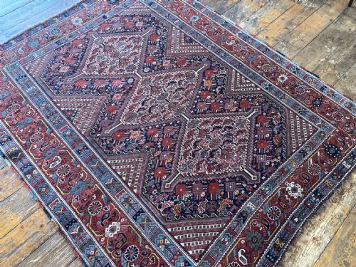 ANTIQUE KHAMSEH RUG 178M X 145M - ADDITIONAL PHOTO 3