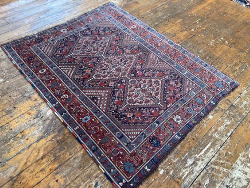 ANTIQUE KHAMSEH RUG 178M X 145M - ADDITIONAL PHOTO 4