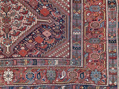 ANTIQUE KHAMSEH RUG 178M X 145M - ADDITIONAL PHOTO 5