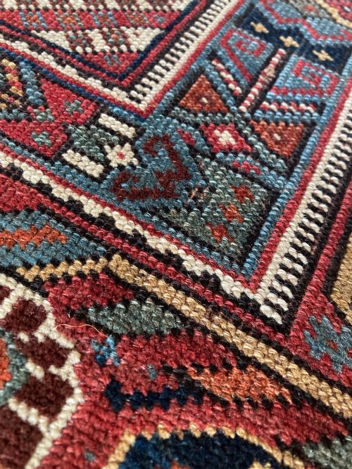 ANTIQUE KHAMSEH RUG 178M X 145M - ADDITIONAL PHOTO 8