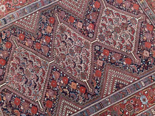 ANTIQUE KHAMSEH RUG 178M X 145M - ADDITIONAL PHOTO 9