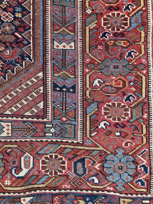 ANTIQUE KHAMSEH RUG 178M X 145M - ADDITIONAL PHOTO 12