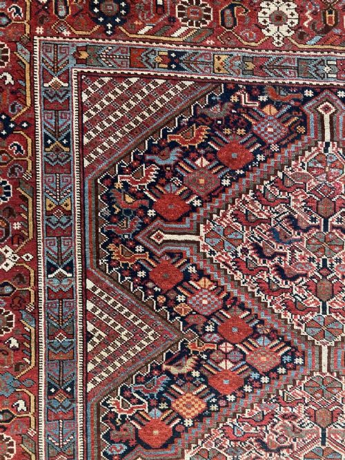 ANTIQUE KHAMSEH RUG 178M X 145M - ADDITIONAL PHOTO 14
