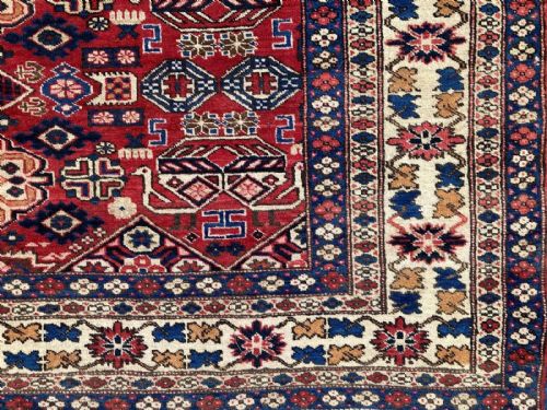 ANTIQUE CAUCASIAN SHIRVAN CARPET 267M X 160M - ADDITIONAL PHOTO 5