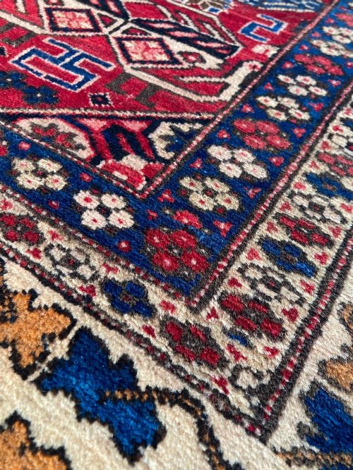 ANTIQUE CAUCASIAN SHIRVAN CARPET 267M X 160M - ADDITIONAL PHOTO 8