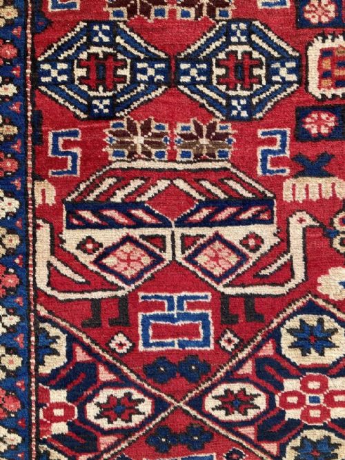 ANTIQUE CAUCASIAN SHIRVAN CARPET 267M X 160M - ADDITIONAL PHOTO 12