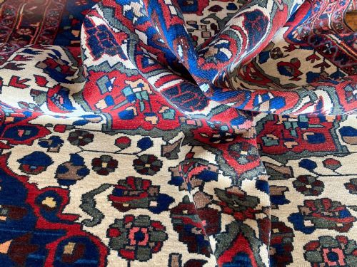 ANTIQUE BAKHTIAR RUG 192M X 135M - ADDITIONAL PHOTO 14