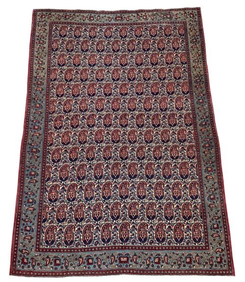 ANTIQUE QUM RUG 200M X 136M - ADDITIONAL PHOTO 1