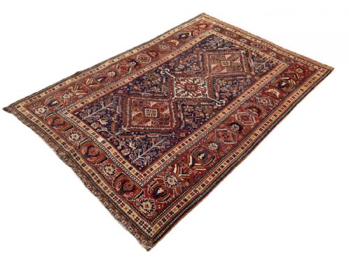 ANTIQUE QASHQAI RUG 236M X 160 - ADDITIONAL PHOTO 2