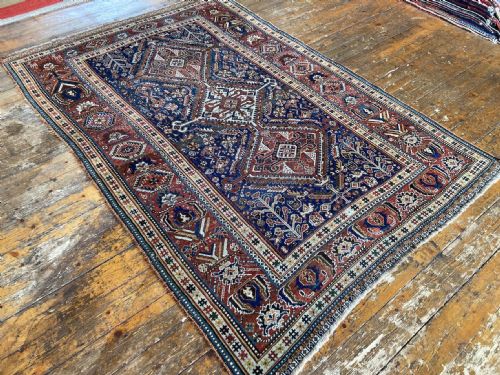 ANTIQUE QASHQAI RUG 236M X 160 - ADDITIONAL PHOTO 3