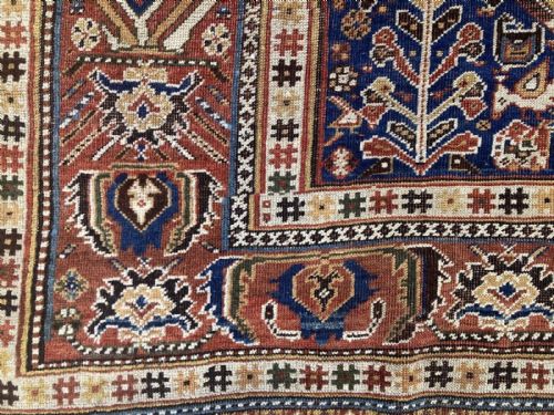 ANTIQUE QASHQAI RUG 236M X 160 - ADDITIONAL PHOTO 14