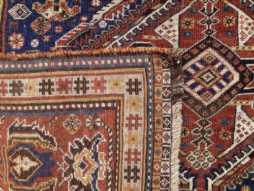 ANTIQUE QASHQAI RUG 236M X 160 - ADDITIONAL PHOTO 18