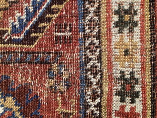 ANTIQUE QASHQAI RUG 236M X 160 - ADDITIONAL PHOTO 19