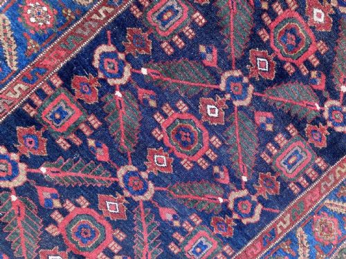 ANTIQUE KURDISH RUG 206M X 131M - ADDITIONAL PHOTO 9