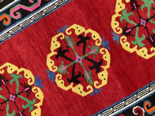 ANTIQUE TIBETAN RUG 170M X 097M - ADDITIONAL PHOTO 8