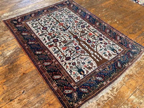 ANTIQUE NEYRIZ RUG 202M X 154M - ADDITIONAL PHOTO 3