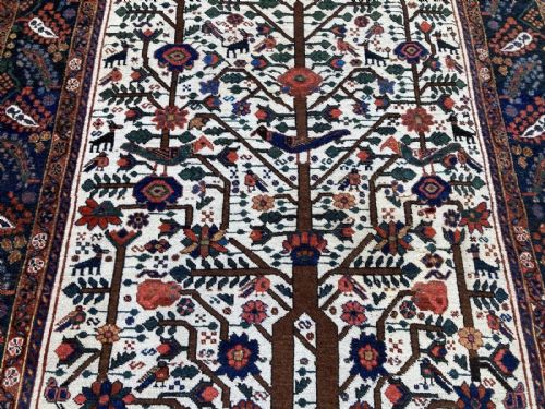 ANTIQUE NEYRIZ RUG 202M X 154M - ADDITIONAL PHOTO 6