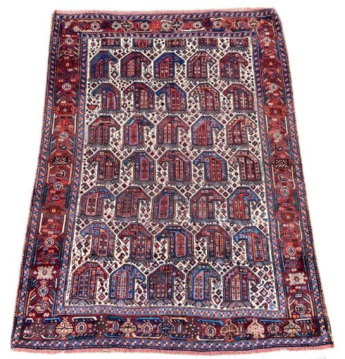 ANTIQUE KHAMSEH RUG 190M X 139M - ADDITIONAL PHOTO 1