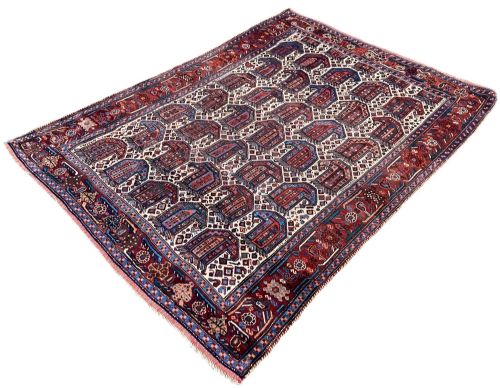ANTIQUE KHAMSEH RUG 190M X 139M - ADDITIONAL PHOTO 2