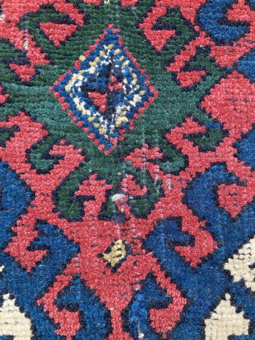 ANTIQUE CAUCASIAN KAZAK RUG 182M X 097M - ADDITIONAL PHOTO 16