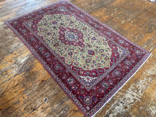 ANTIQUE KASHAN RUG 210M X 133M - ADDITIONAL PHOTO 3