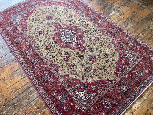 ANTIQUE KASHAN RUG 210M X 133M - ADDITIONAL PHOTO 4