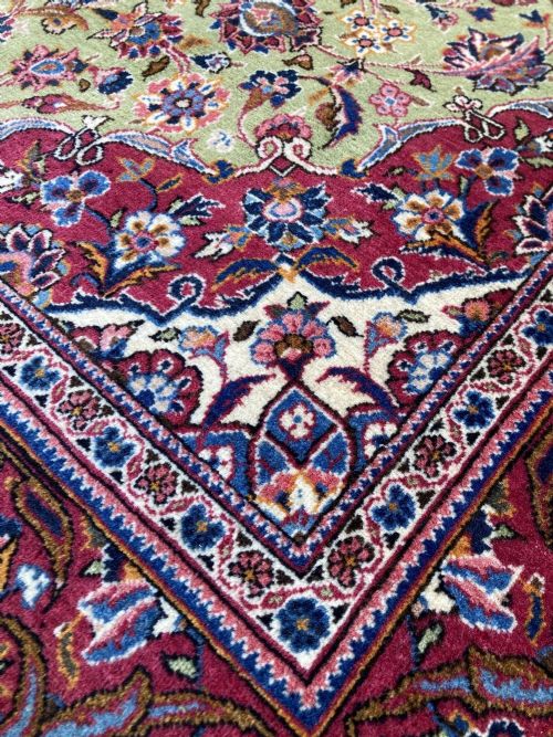 ANTIQUE KASHAN RUG 210M X 133M - ADDITIONAL PHOTO 8