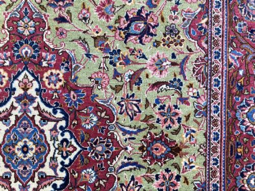 ANTIQUE KASHAN RUG 210M X 133M - ADDITIONAL PHOTO 10