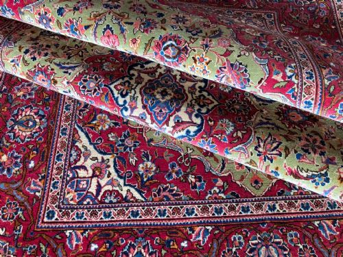 ANTIQUE KASHAN RUG 210M X 133M - ADDITIONAL PHOTO 14