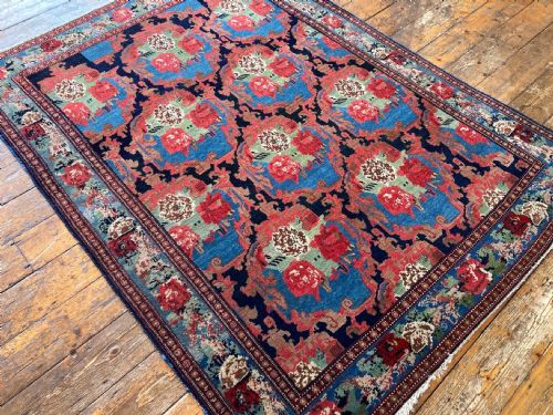 ANTIQUE SENNEH RUG 182M X 138M - ADDITIONAL PHOTO 4