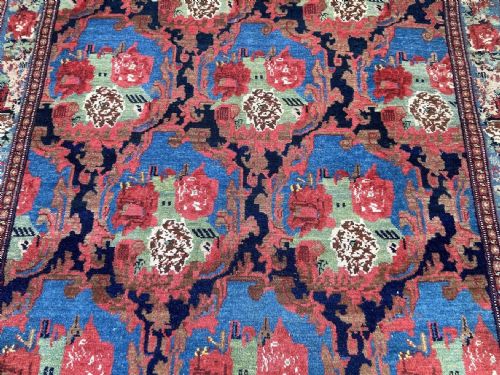 ANTIQUE SENNEH RUG 182M X 138M - ADDITIONAL PHOTO 6