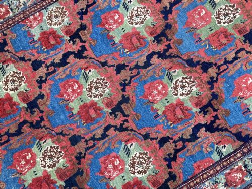 ANTIQUE SENNEH RUG 182M X 138M - ADDITIONAL PHOTO 9