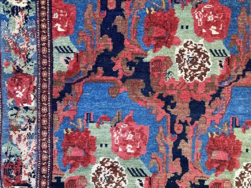ANTIQUE SENNEH RUG 182M X 138M - ADDITIONAL PHOTO 10