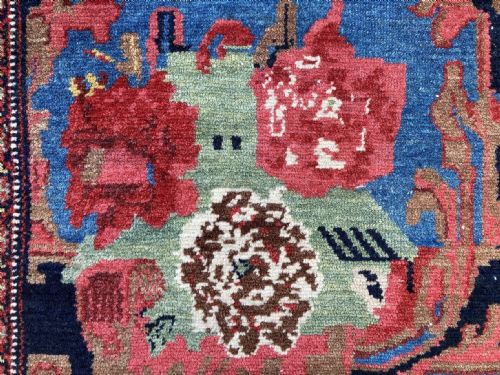 ANTIQUE SENNEH RUG 182M X 138M - ADDITIONAL PHOTO 11