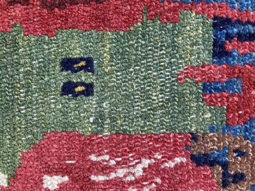 ANTIQUE SENNEH RUG 182M X 138M - ADDITIONAL PHOTO 13