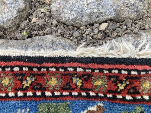 ANTIQUE SENNEH RUG 182M X 138M - ADDITIONAL PHOTO 18