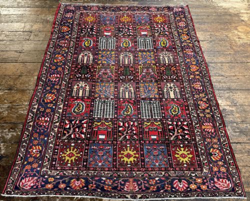 ANTIQUE BAKHTIAR CARPET 312M X 217M - ADDITIONAL PHOTO 3