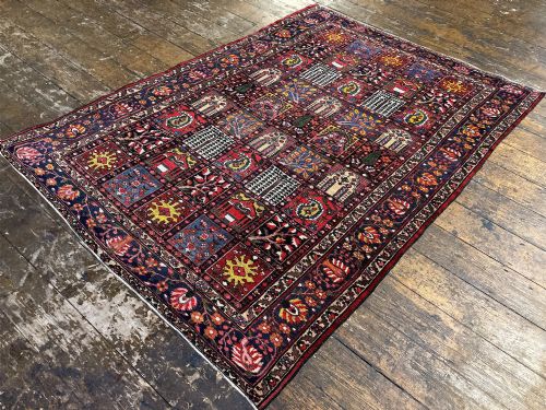 ANTIQUE BAKHTIAR CARPET 312M X 217M - ADDITIONAL PHOTO 4
