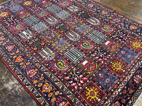 ANTIQUE BAKHTIAR CARPET 312M X 217M - ADDITIONAL PHOTO 5