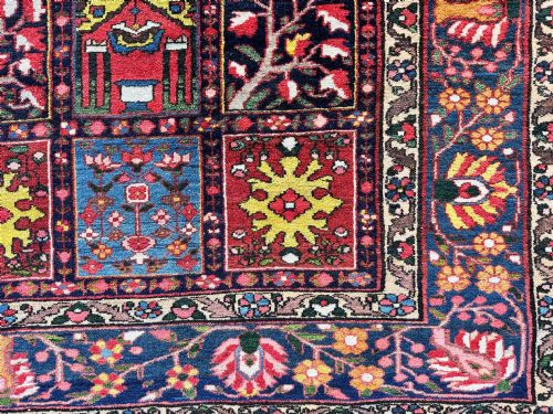 ANTIQUE BAKHTIAR CARPET 312M X 217M - ADDITIONAL PHOTO 6
