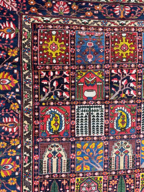 ANTIQUE BAKHTIAR CARPET 312M X 217M - ADDITIONAL PHOTO 11