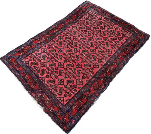 ANTIQUE HAMADAN RUG 153M X 103M - ADDITIONAL PHOTO 2