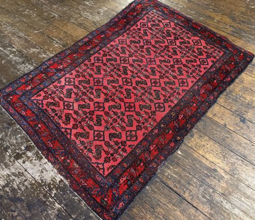 ANTIQUE HAMADAN RUG 153M X 103M - ADDITIONAL PHOTO 3