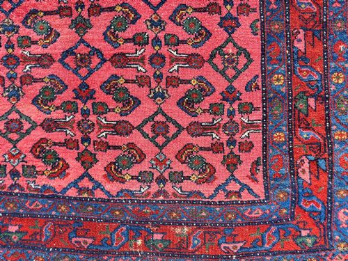 ANTIQUE HAMADAN RUG 153M X 103M - ADDITIONAL PHOTO 6