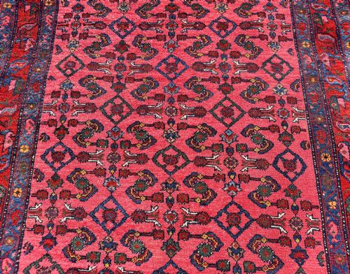 ANTIQUE HAMADAN RUG 153M X 103M - ADDITIONAL PHOTO 7