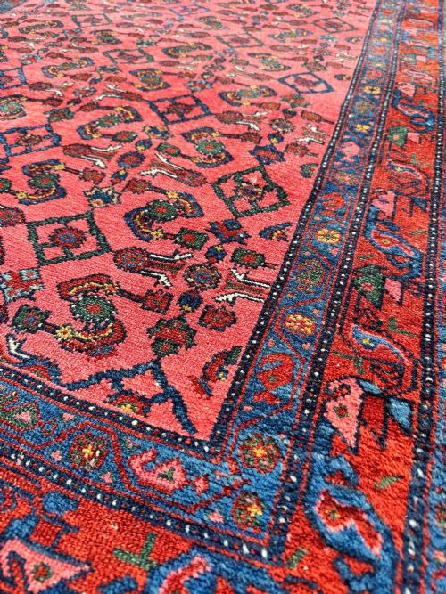ANTIQUE HAMADAN RUG 153M X 103M - ADDITIONAL PHOTO 8