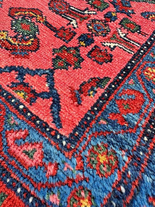 ANTIQUE HAMADAN RUG 153M X 103M - ADDITIONAL PHOTO 9