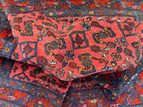ANTIQUE HAMADAN RUG 153M X 103M - ADDITIONAL PHOTO 15