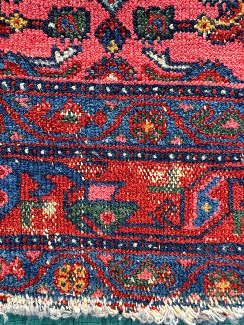 ANTIQUE HAMADAN RUG 153M X 103M - ADDITIONAL PHOTO 18