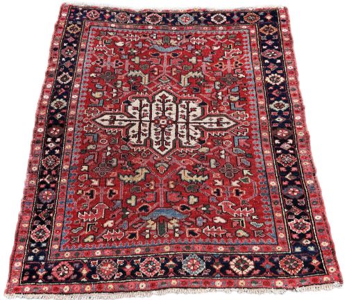 ANTIQUE HERIZ RUG 128M X 115M - ADDITIONAL PHOTO 1